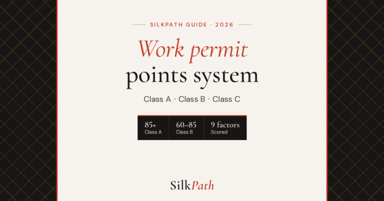China Work Permit Points System: Class A, B and C Explained (2026)